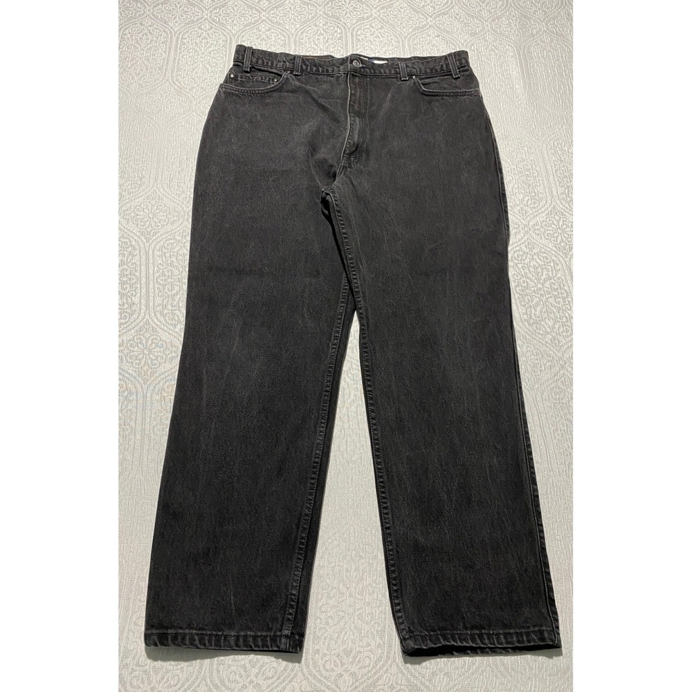 Vintage Levis Signature‎ 540 Relaxed Fit Jeans Mens 40x30 Black Made in USA